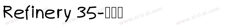 Refinery 35字体转换
